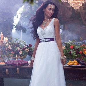 NWT WHITE Alfred Angelo Jasmine